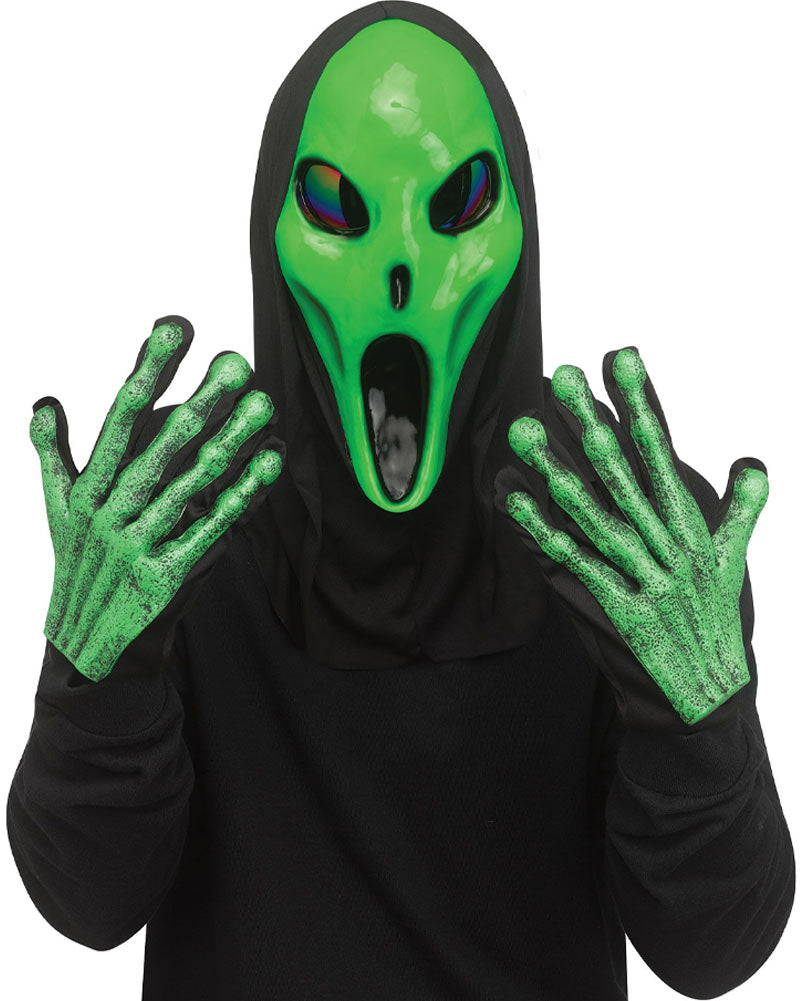 Alien Spawn Mask and Gloves Set
