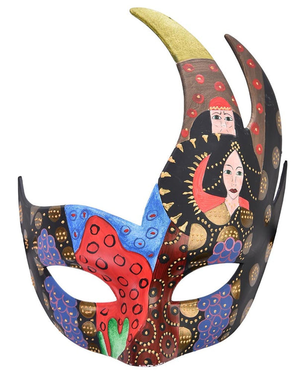 Amanta Painted Dark Eye Mask