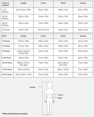 Gamer Boy Costume 4-6 Years