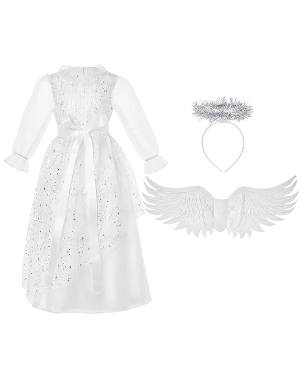 Angel Princess Girls Christmas Costume