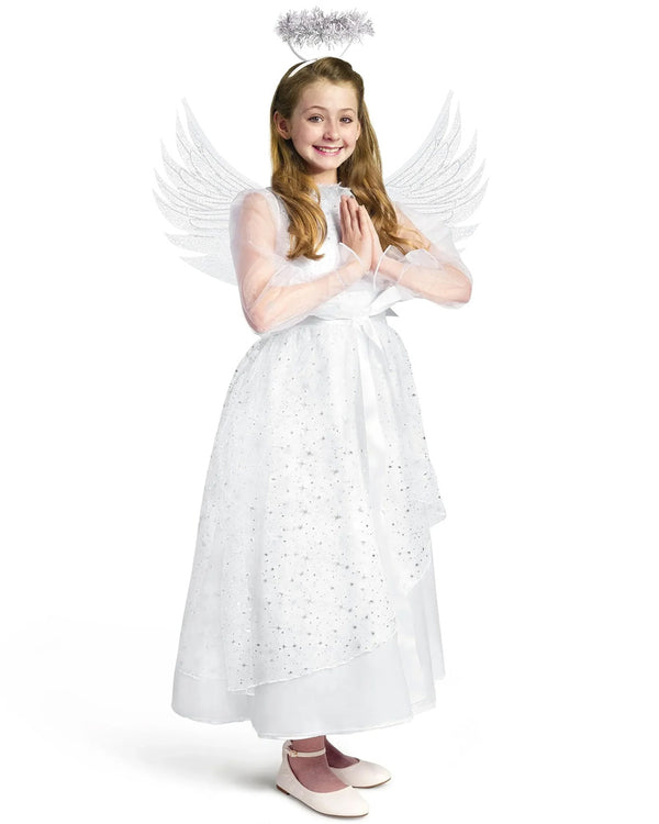 Angel Princess Girls Christmas Costume