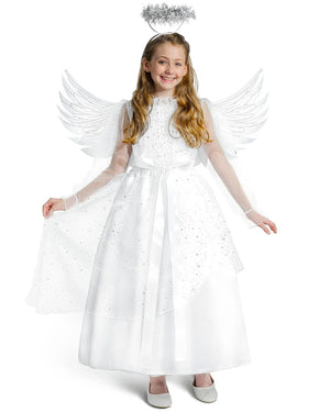 Angel Princess Girls Christmas Costume