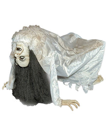Possessed Lady Animated Halloween Decoration 1.4m