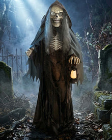 Standing Reaper Animated Halloween Decoration 1.7m