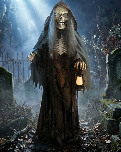 Standing Reaper Animated Halloween Decoration 1.7m