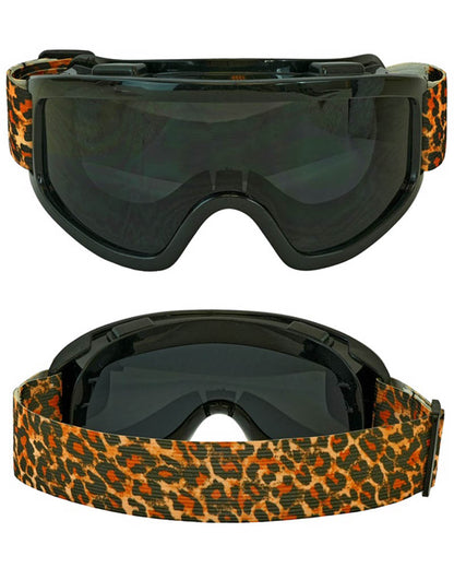 Apres Ski Animalier Leopard Adult Goggles
