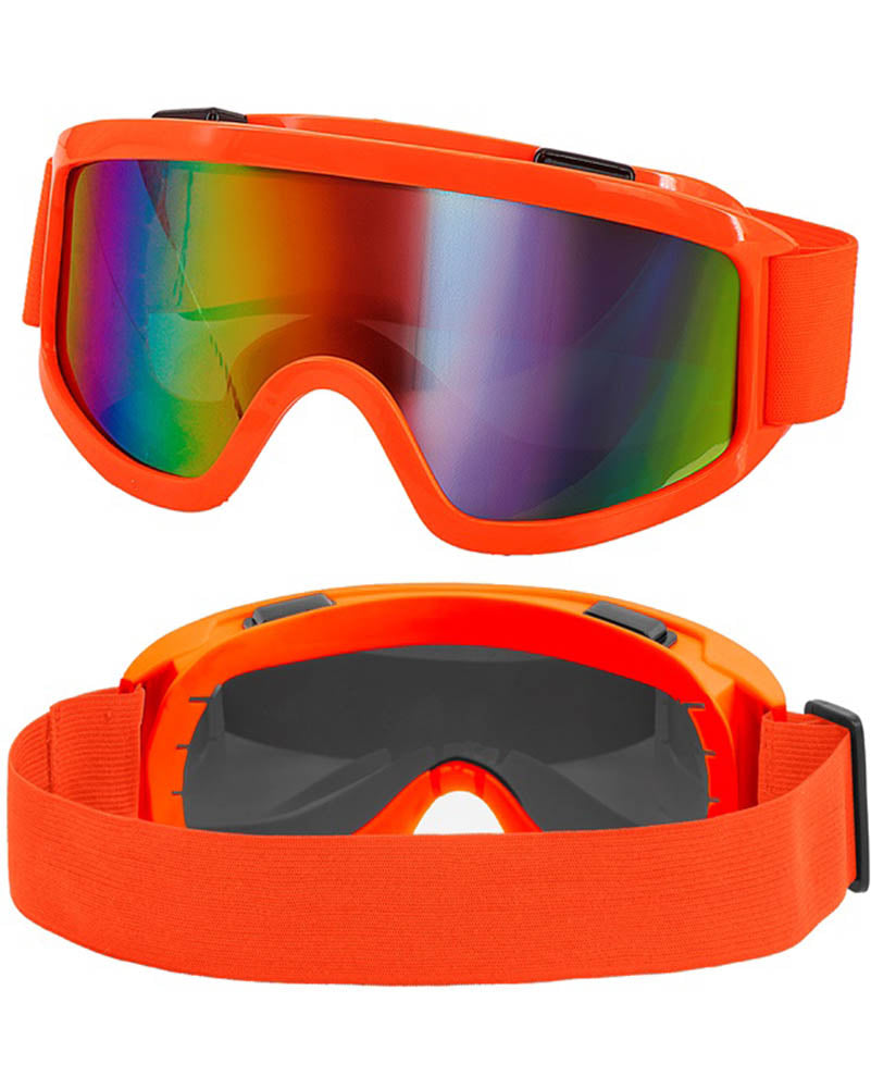Apres Ski Neon Orange Adult Goggles