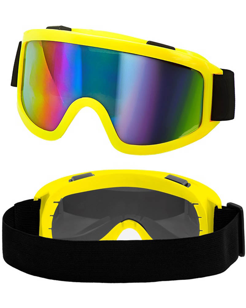 Apres Ski Neon Yellow Adult Goggles