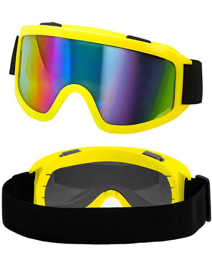 Apres Ski Neon Yellow Adult Goggles