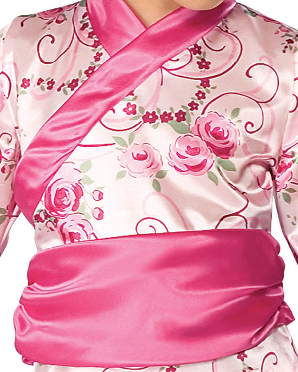 Japanese Pink Princess Girls Costume