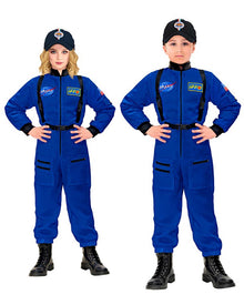 Blue Astronaut Kids Costume
