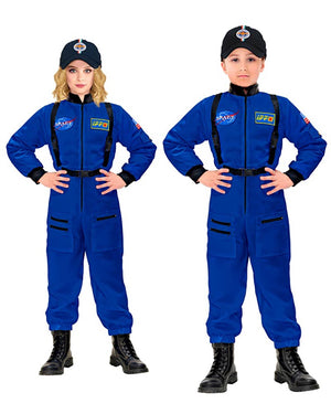 Blue Astronaut Kids Costume