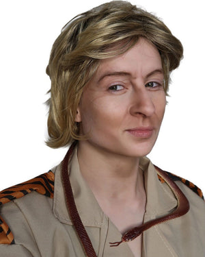 Aussie Crocodile Man Short Blonde Wig