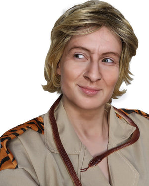 Aussie Crocodile Man Short Blonde Wig