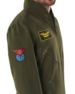 Aviator Jumpsuit Mens Costume