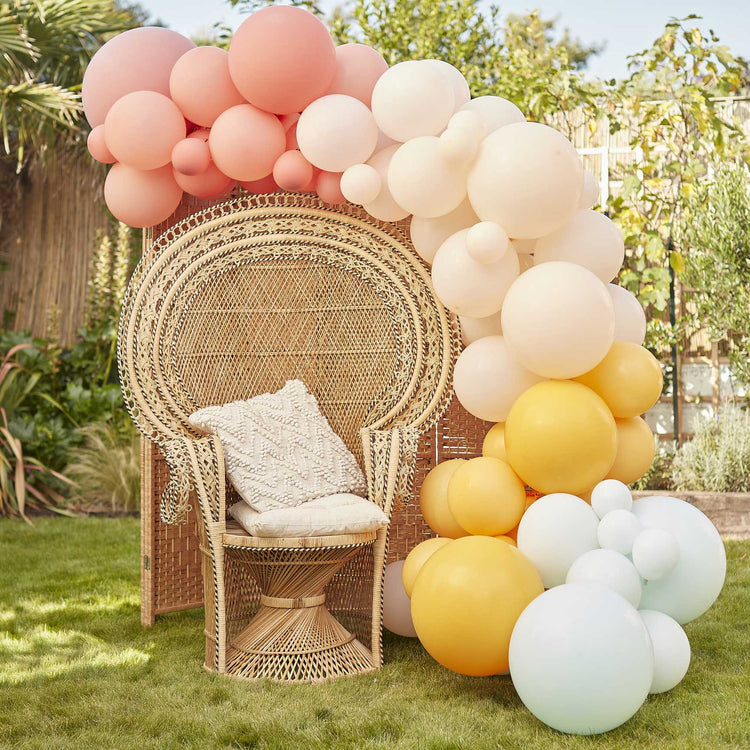 Balloon Arch Muted Pastel Pack of 78