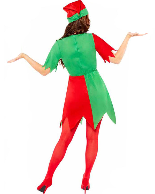 Basic Elf Womens Christmas Costume