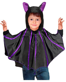 Bat Poncho Kids Halloween Costume