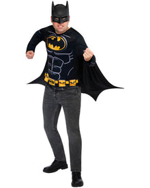 Batman Adult Shirt Cape and Mask Set