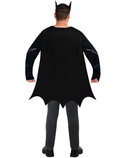 Batman Adult Shirt Cape and Mask Set