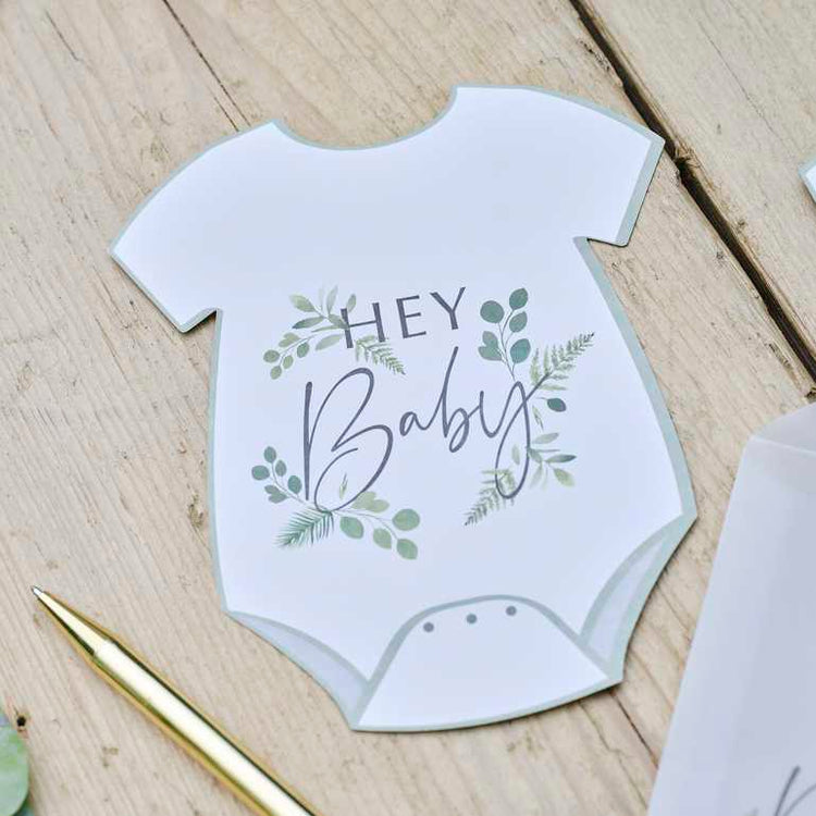 Botanical Baby Prediction Cards Baby Shower Game