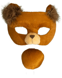 Bear Deluxe Mask and Tail Set