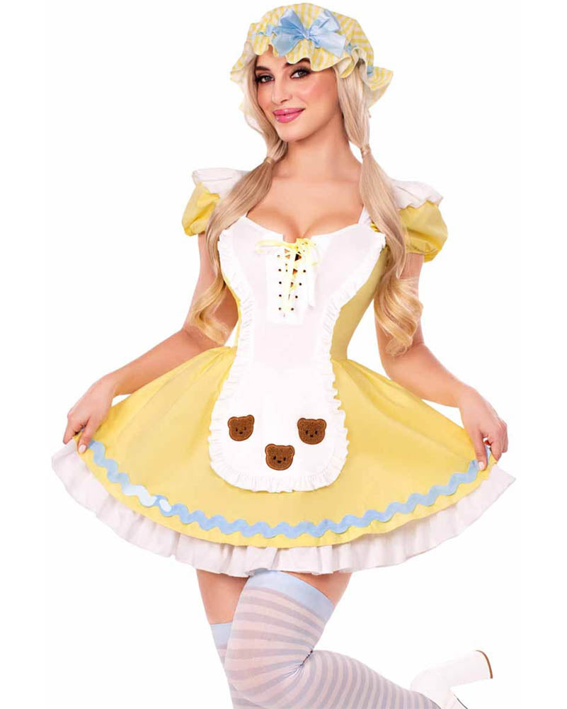 Beary Cute Goldilocks Womens Costume