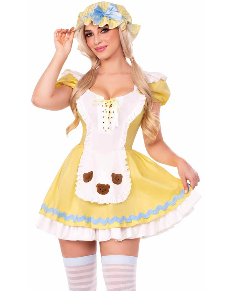 Beary Cute Goldilocks Womens Costume