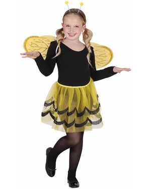 Bee Tutu Wings and Antennae Kids Set