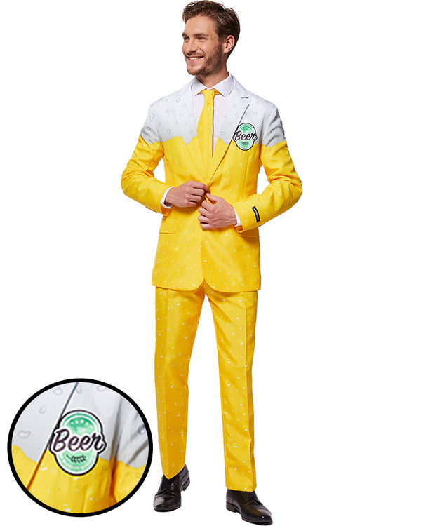 Beer Yellow Mens Suitmeister