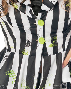 Beetlejuice Deluxe Womens Costume