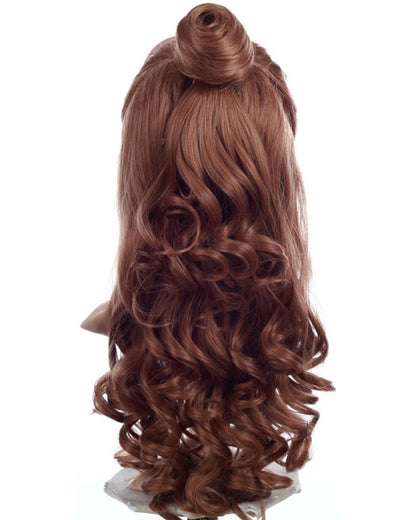 Belle of the Ball Premium Long Curly Brown Wig