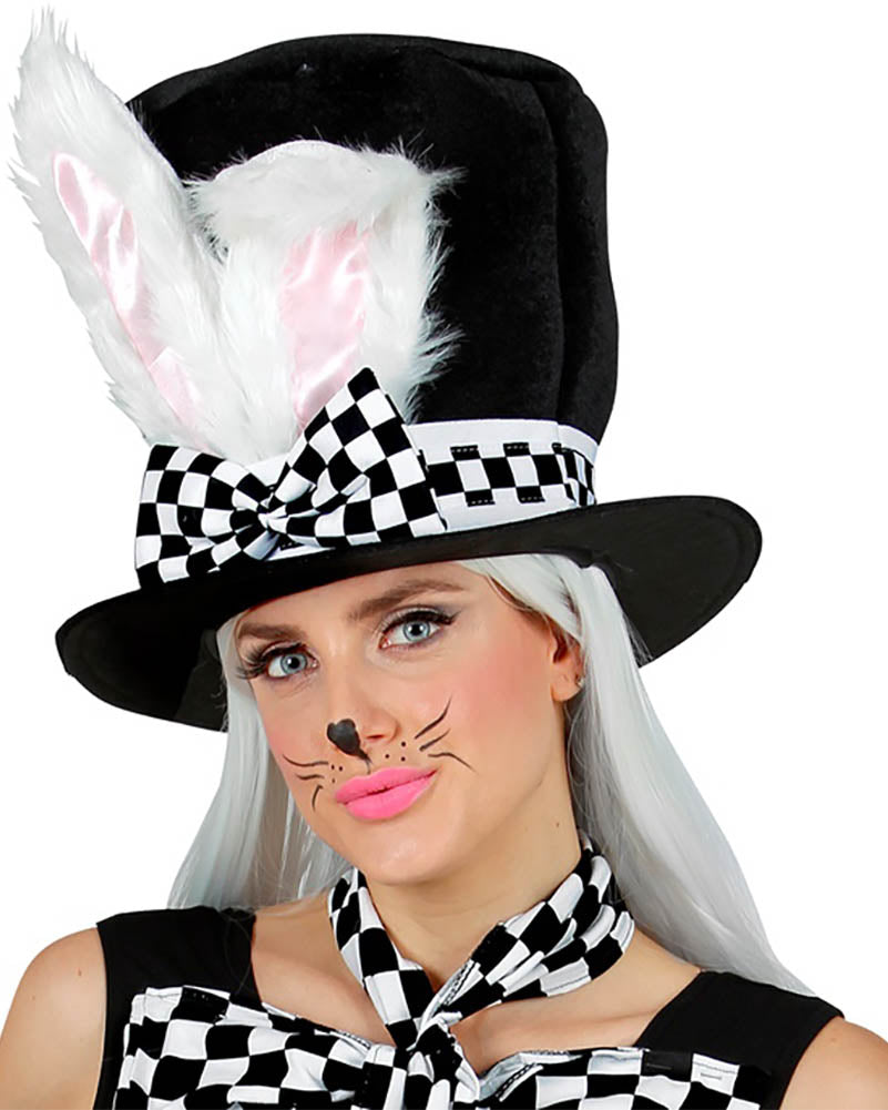 Bendable Bunny Ears Top Hat