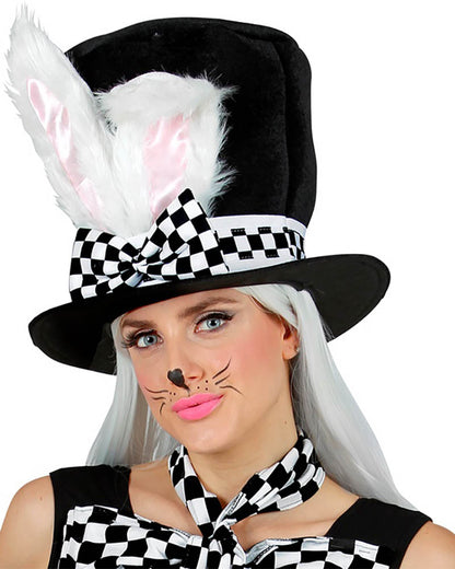 Bendable Bunny Ears Top Hat