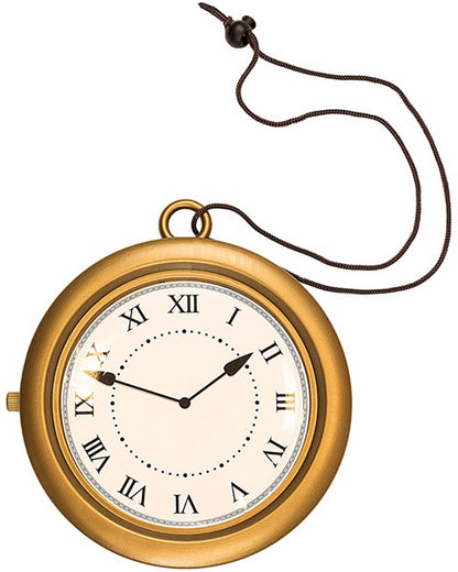 Big Clock Necklace 20cm