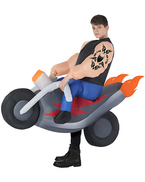 Biker Gang Inflatable Kids Costume