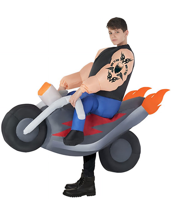 Biker Gang Inflatable Kids Costume