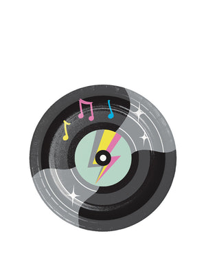 Birthday Beats 17cm Paper Plates Pack of 8