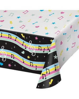 Birthday Beats Paper Tablecover