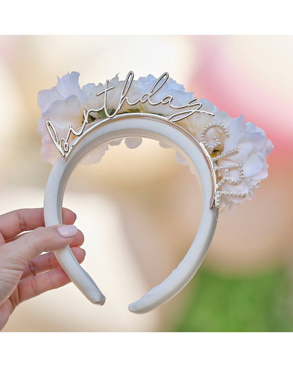 Birthday Bloom Birthday Headband