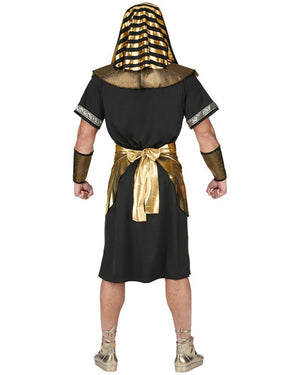 Black and Gold Pharaoh Mens Costume