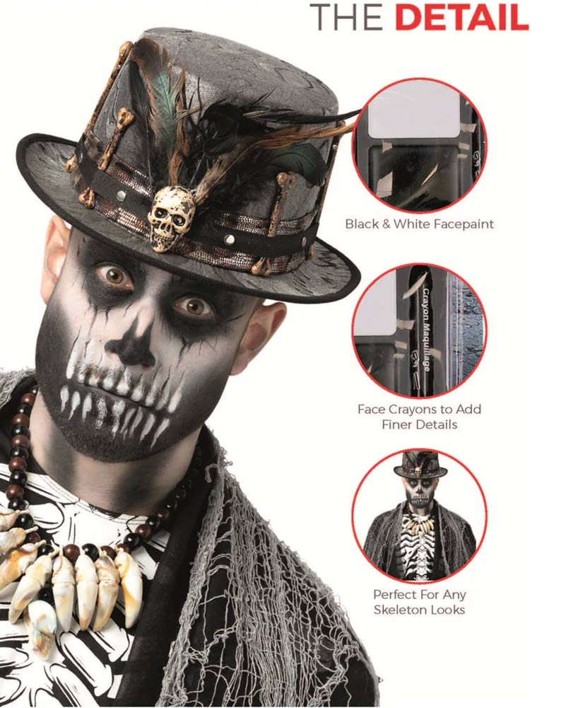 Black and White Makeup Kit