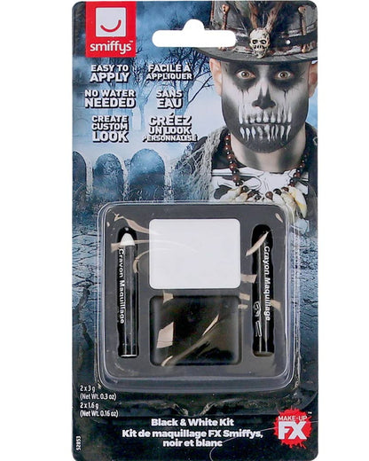Black and White Makeup Kit