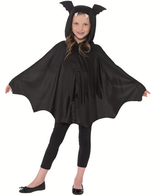 Black Bat Kids Poncho