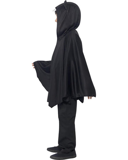 Black Bat Kids Poncho