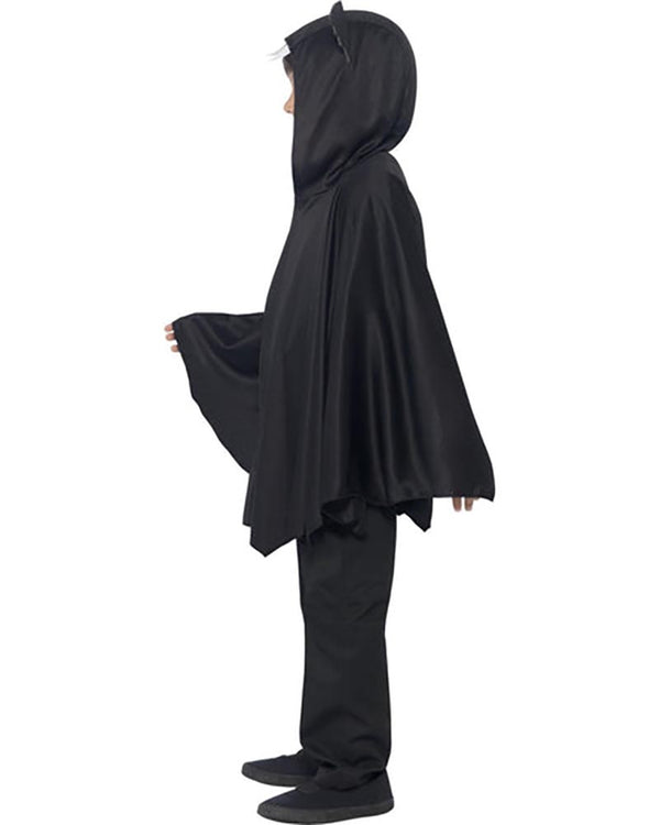 Black Bat Kids Poncho
