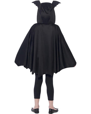 Black Bat Kids Poncho