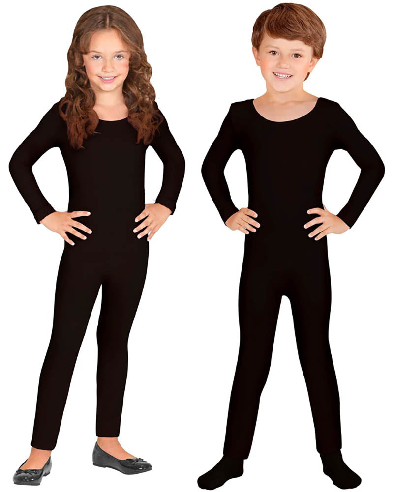 Black Bodysuit Kids Costume