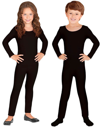 Black Bodysuit Kids Costume