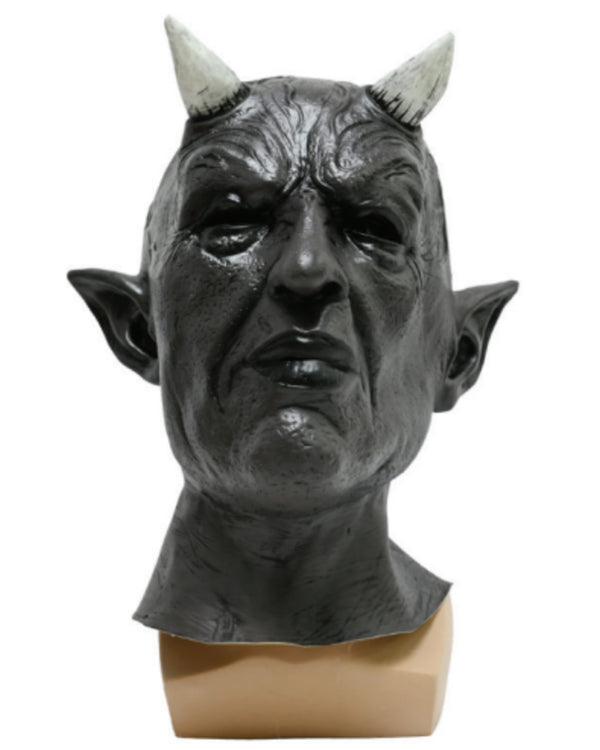 Black Devil Latex Mask